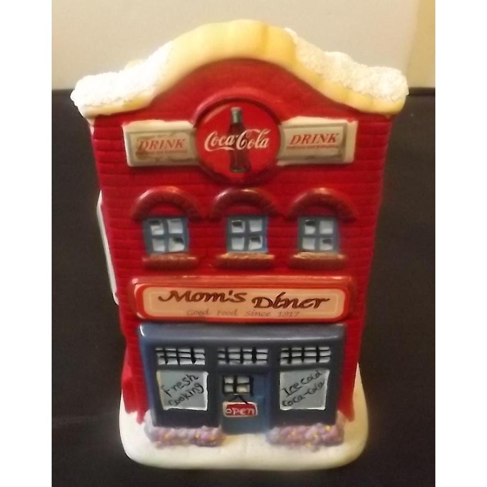 Coca Cola Coke Mom's Diner Tea Light Holder - See Description for Details